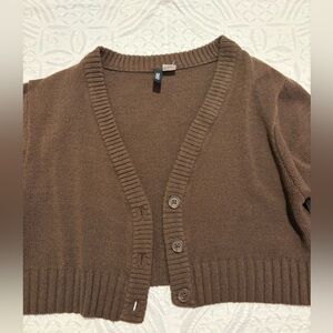 H&M Chocolate Brown Women's Cardigan